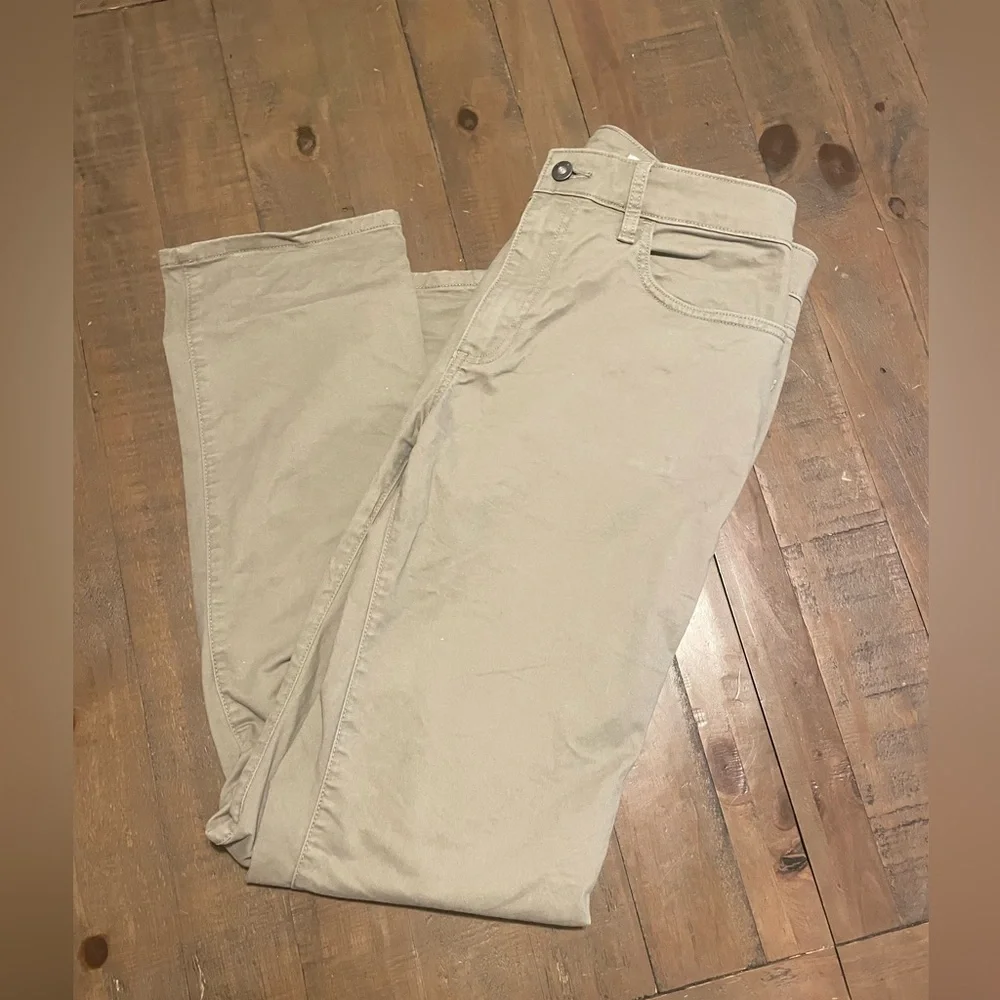 Huckberry Flint‎ & Tinder 365 Straight Fit Khaki Pant Size 32x32 - Picture 2 of 4